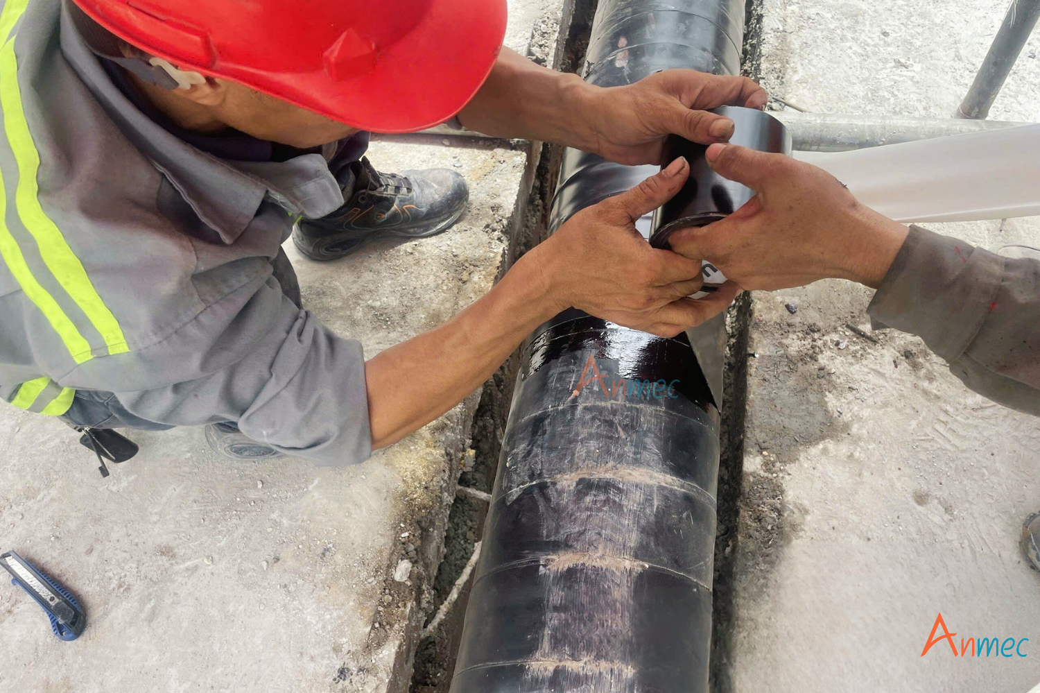 Băng Quấn Chống Ăn Mòn Kim Loại Giúp Giữ Độ Trơn Bề Mặt Ống